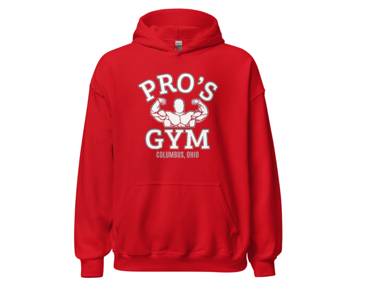 Pro’s Gym Hoodie – Big Front Print Design