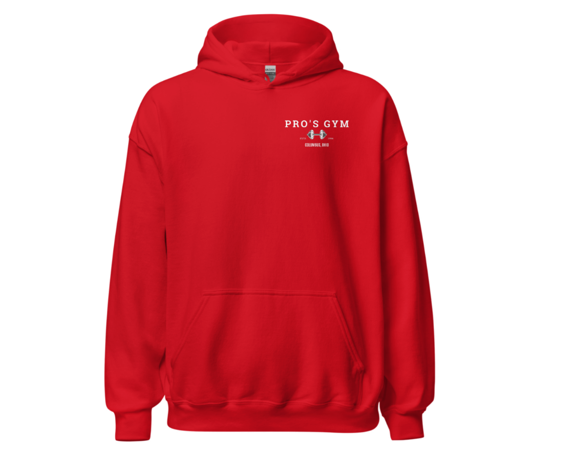 Pro’s Gym Hoodie – Retro Logo, Bold Back Design